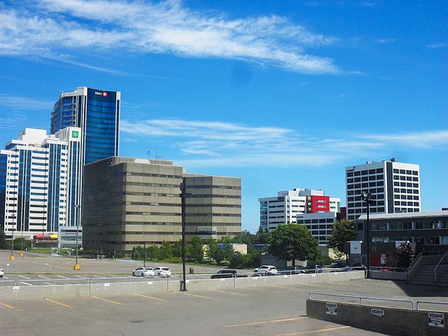 Centre-ville dans le quartier de Sainte-Foy